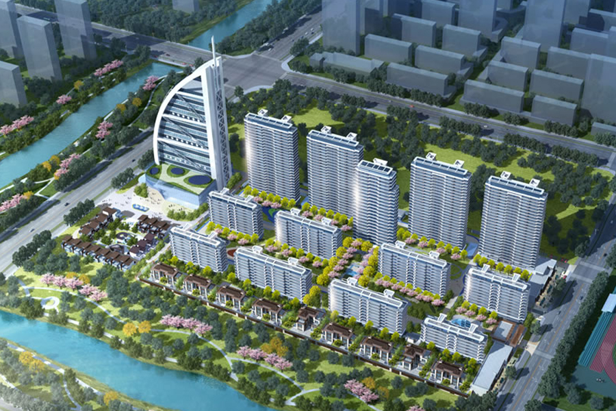 Xuancheng Times World (پروژه ساختمانی آنهویی)